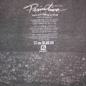 PRIMITIVE HEARTBREAKERS CLUB balck tee